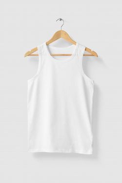 white tank top on a hanger - boutique owners should follow this trend