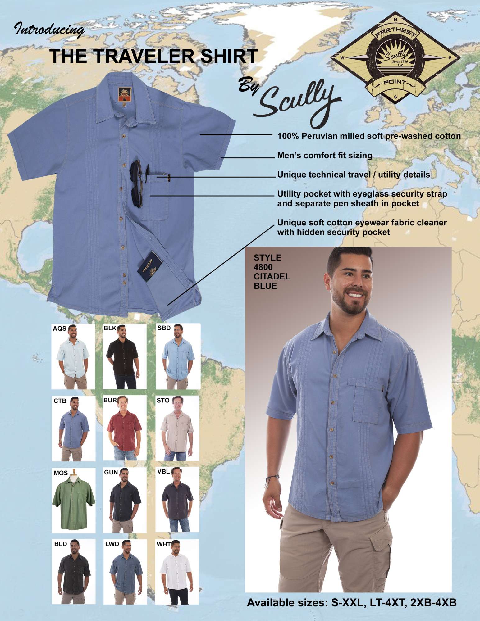 Traveler Shirt , just one of the many great mens apparel items.